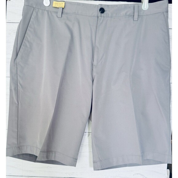 Adidas Golf Shorts ClimaCool Gray Performance Athletic Mens Sz 36 - Picture 5 of 11